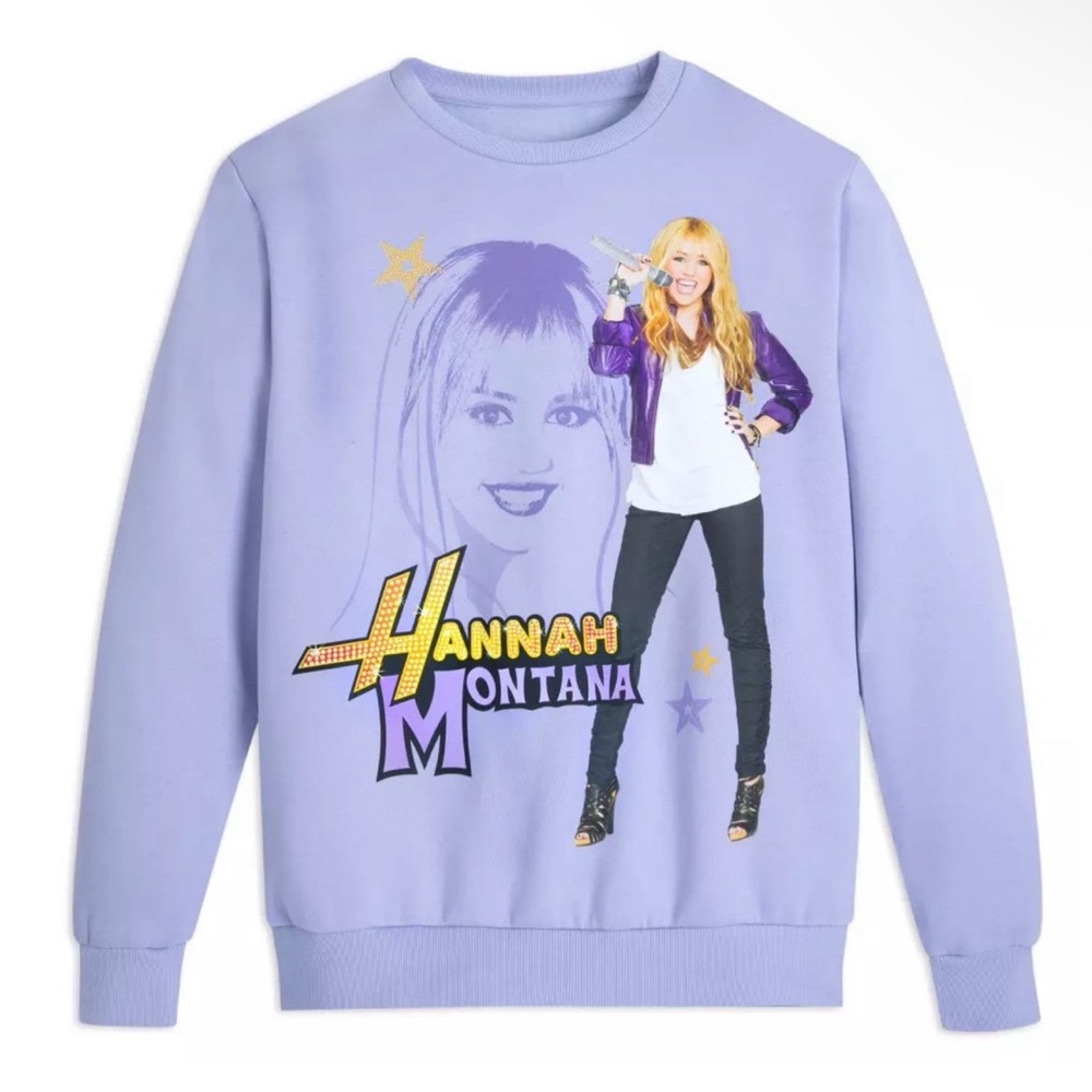 Hannah Montana Pullover Sweatshirt for Adults by Cakeworthy